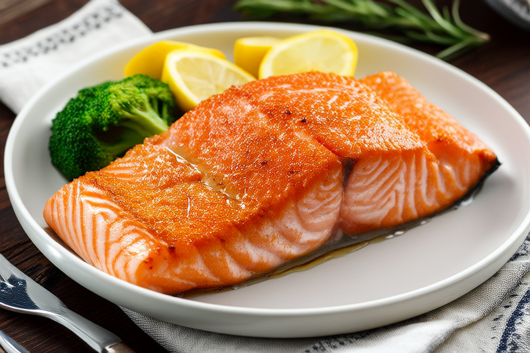 Heavenly Honey-Glazed Salmon Dinner