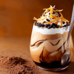 Velvety Affogato with Espresso Ice Cream Swirls