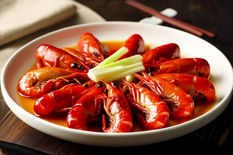 Classic Shandong Braised Prawns 9f08d07d
