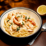 Creamy Lobster Linguine in White Wine Sauce