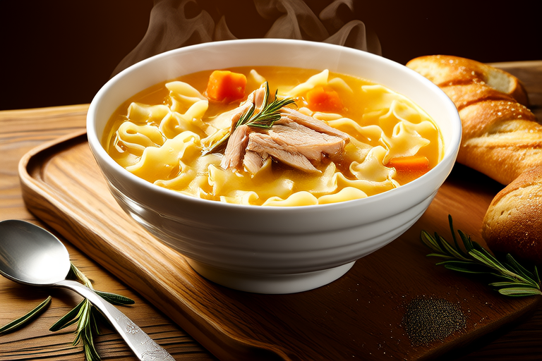 Heavenly Homemade Chicken Noodle Soup