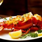 Lobster Tail with Herb Butter Glaze
