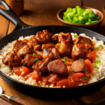 Sizzling Skillet: Chicken and Sausage Jambalaya