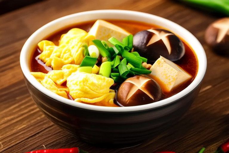 Vegetarian Delight in Hot and Sour Soup aac65883